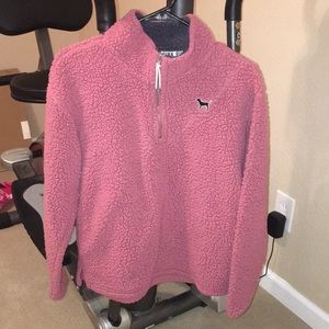 VS Pink sherpa jacket!